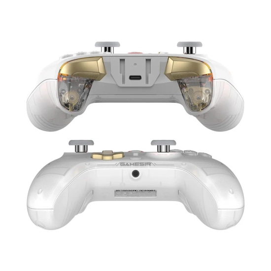 Gamepad GAMESIR Cyclone 2 Bundle Edition, bežični, USB C, WiFi, Bluetooth, za Switch/Android/iOS/PC, bijeli