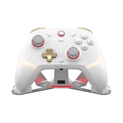 Gamepad GAMESIR Cyclone 2 Bundle Edition, bežični, USB C, WiFi, Bluetooth, za Switch/Android/iOS/PC, bijeli   - Gamepad i joystici