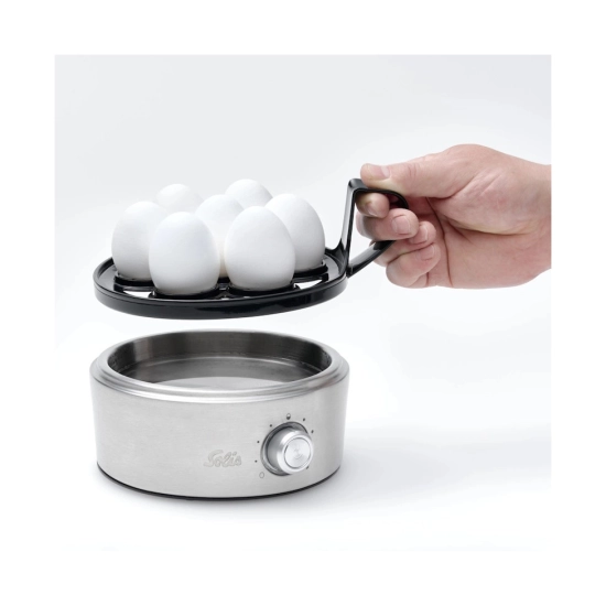 Aparat za kuhanje jaja SOLIS Egg Boiler & More, 400W, 7 jaja, srebrno