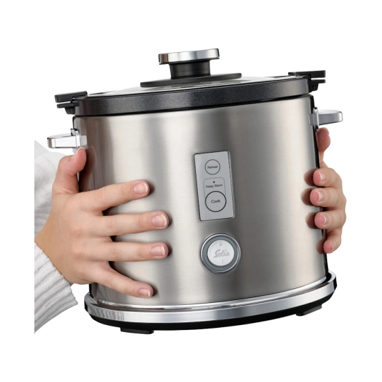 Kuhalo za rižu SOLIS Rice Cooker Multi, 1.2L, 650W, srebrno