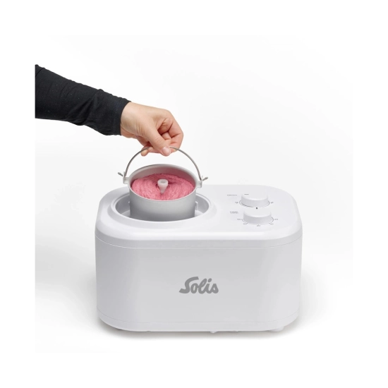 Aparat za sladoled SOLIS PRO Gelatissima, 100W, 1L, bijeli