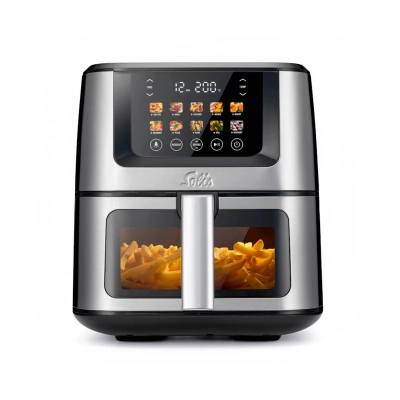 Friteza na vrući zrak SOLIS Air Fry & Dry XL, 7.5L, 1870W, srebrno crna - Solis Friteza na vrući zrak SOLIS Air Fry & Dry XL, 7.5L, 1870W, srebrno crna - Solis