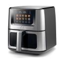 Friteza na vrući zrak SOLIS Air Fry & Dry XL, 7.5L, 1870W, srebrno crna