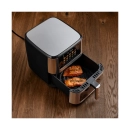 Friteza na vrući zrak SOLIS Air Fry & Dry XL, 7.5L, 1870W, srebrno crna