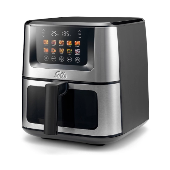 Friteza na vrući zrak SOLIS Black Air Fry & Dry XL, 7.5L, 1870W, crna