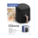 Friteza na vrući zrak WESTINGHOUSE Airfryer, 5.5L, 1400W, crna