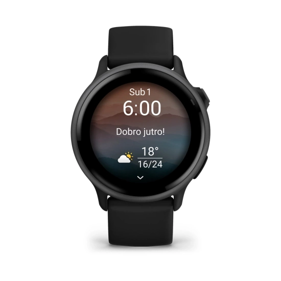 Pametni sportski sat GARMIN Vivoactive 6 010-02985-00, crni Pametni sportski sat GARMIN Vivoactive 6 010-02985-00, crni