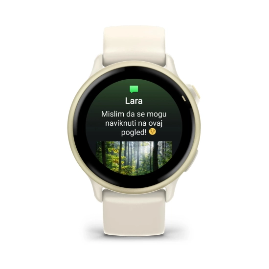 Pametni sportski sat GARMIN Vivoactive 6 010-02985-01, Bone/Lunar Gold Pametni sportski sat GARMIN Vivoactive 6 010-02985-01, Bone/Lunar Gold