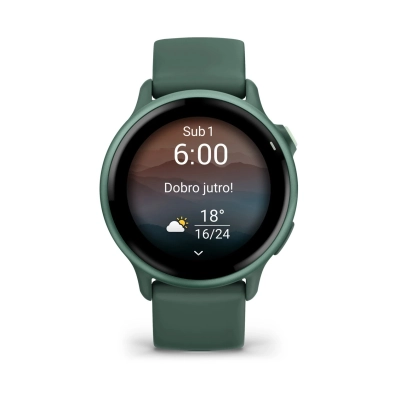 Pametni sportski sat GARMIN Vivoactive 6 010-02985-02, zeleni   - GARMIN Vivoactive