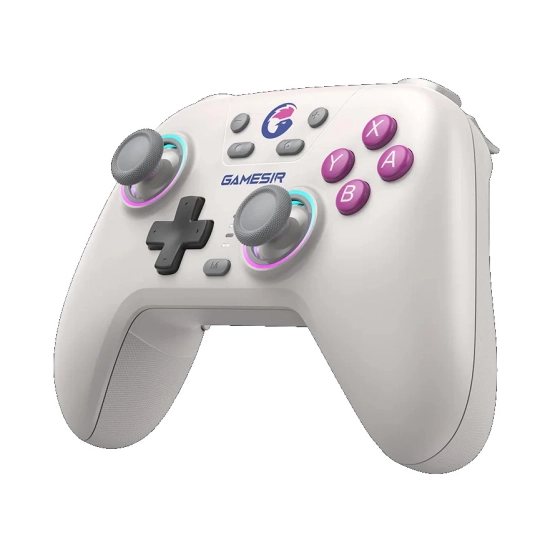 Gamepad GAMESIR T4n, bežični, Bluetooth, USB C, Nintendo Switch/Android/PC, Retro white Gamepad GAMESIR T4n, bežični, Bluetooth, USB C, Nintendo Switch/Android/PC, Retro white