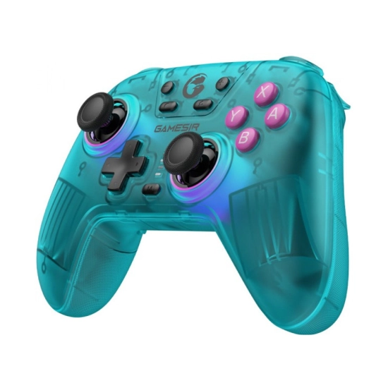Gamepad GAMESIR T4n, bežični, Bluetooth, USB C, Nintendo Switch/Android/PC, Neon Teal Gamepad GAMESIR T4n, bežični, Bluetooth, USB C, Nintendo Switch/Android/PC, Neon Teal