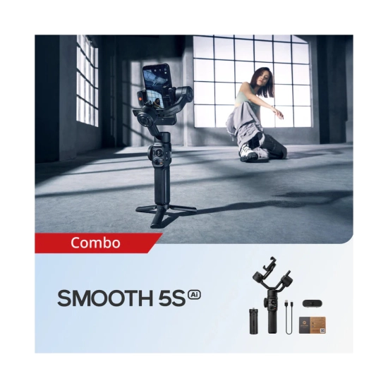 Gimbal stabilizator ZHIYUN Smooth 5S AI, za snimanje smartphoneom