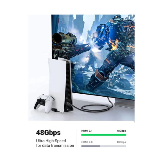 Kabel UGREEN, HDMI (M) na HDMI (M), 2m, 8K@60Hz, pokositreni bakar