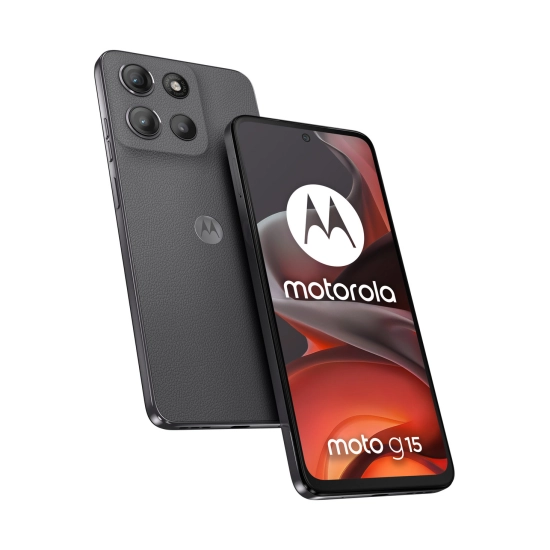Smartphone MOTOROLA G15, 6.72incha, 8GB, 512GB, Android 15, Gravity Grey