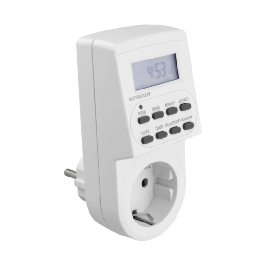Timer digitalni DPM 7 dana 16A 3680W