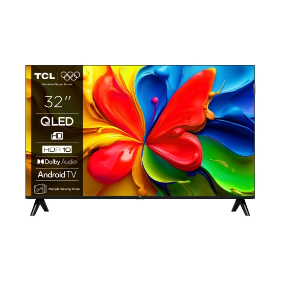 Televizor QLED 32incha TCL 32S4K, Google TV, HD, DVB-T2/C/S2, HDMI, Wi-Fi, Bluetooth, USB A, energetski razred F Televizor QLED 32incha TCL 32S4K, Google TV, HD, DVB-T2/C/S2, HDMI, Wi-Fi, Bluetooth, USB A, energetski razred F