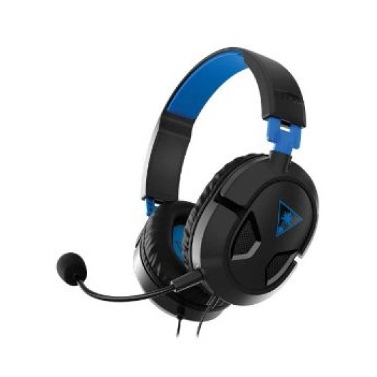 Slušalice TURTLE BEACH Recon 50, žične, za PS4/PS5, mikrofon, 3.5mm, plavo crne