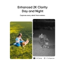 Nadzorna IP kamera ANKER Eufy Security SoloCam E30, solarna, vanjska, bežična, 2K, Wi-Fi, noćni vid, bijela