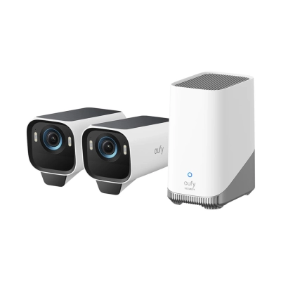 Nadzorna IP kamera ANKER Eufy Security eufyCam S3 Pro, komplet 2 kamere + baza, solarna, vanjska, 4K UHD, Wi-Fi, detekcija lica, noćni vid, bijela - MREŽNA OPREMA Nadzorna IP kamera ANKER Eufy Security eufyCam S3 Pro, komplet 2 kamere + baza, solarna, vanjska, 4K UHD, Wi-Fi, detekcija lica, noćni vid, bijela - MREŽNA OPREMA