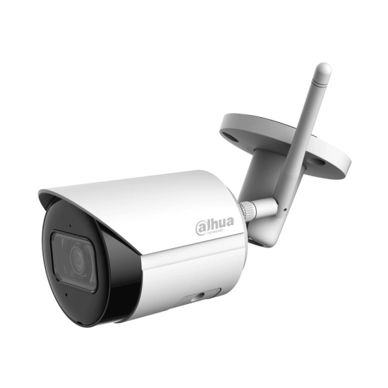 Nadzorna IP kamera DAHUA IPC-HFW1430DS-SAW-0280B, vanjska, senzor pokreta, noćni vid, 4MP, QHD, bežična, IPX7, bijela Nadzorna IP kamera DAHUA IPC-HFW1430DS-SAW-0280B, vanjska, senzor pokreta, noćni vid, 4MP, QHD, bežična, IPX7, bijela