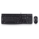 OŠTEĆENA AMBALAŽA – Tipkovnica + miš LOGITECH MK120, crna