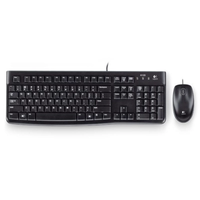 OŠTEĆENA AMBALAŽA – Tipkovnica + miš LOGITECH MK120, crna - Tipkovnica + miš OŠTEĆENA AMBALAŽA – Tipkovnica + miš LOGITECH MK120, crna - Tipkovnica + miš