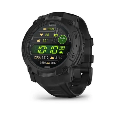 Pametni sportski sat GARMIN Instinct 3 Amoled 010-03020-50, Tactical Edition, 50mm, crni, remen crne boje   - Pametni sportski satovi