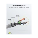 Kabel GOOBAY 93212, Patch, CAT 6 S/FTP, sivi, 0.25m, bulk