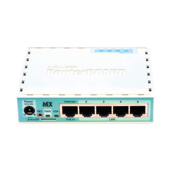 Router MIKROTIK E50UG, 5-portni, LAN, bijeli