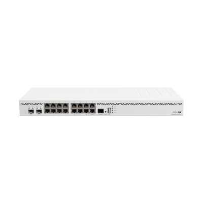 Router MIKROTIK CCR2004-16G-2S+, 18-portni, G-LAN, bijeli - Routeri Router MIKROTIK CCR2004-16G-2S+, 18-portni, G-LAN, bijeli - Routeri
