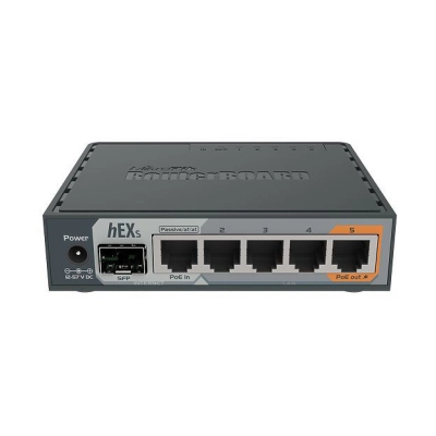 Router MIKROTIK RB760iGS, 5-portni, LAN, crni - Routeri Router MIKROTIK RB760iGS, 5-portni, LAN, crni - Routeri