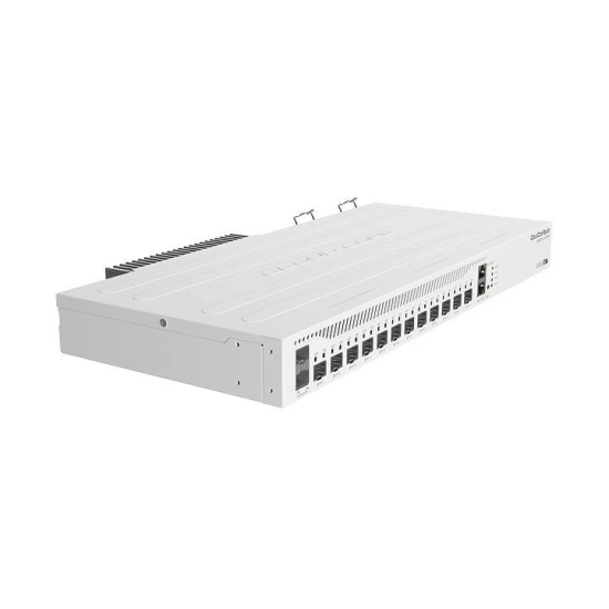 Router MIKROTIK CCR2004-1G-12S+2XS, 15-portni, RJ45, bijeli