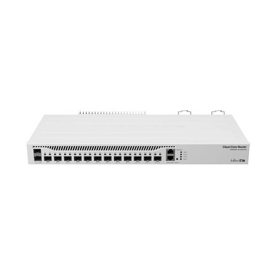 Router MIKROTIK CCR2004-1G-12S+2XS, 15-portni, RJ45, bijeli