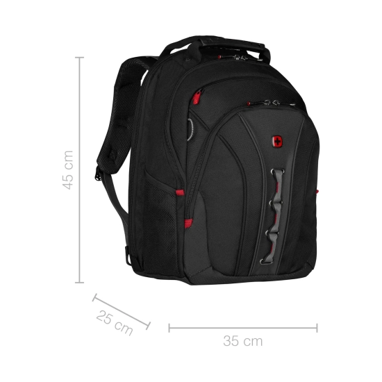 Ruksak WENGER Legacy, do 16incha, crni Ruksak WENGER Legacy, do 16incha, crni