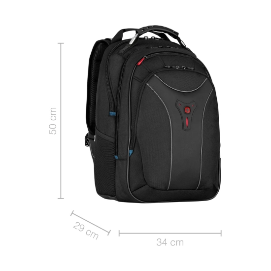 Ruksak WENGER Carbon, do 17incha, crni Ruksak WENGER Carbon, do 17incha, crni