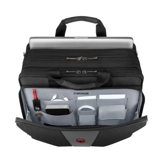 Torba WENGER Legacy Triple, do 17incha, crna Torba WENGER Legacy Triple, do 17incha, crna