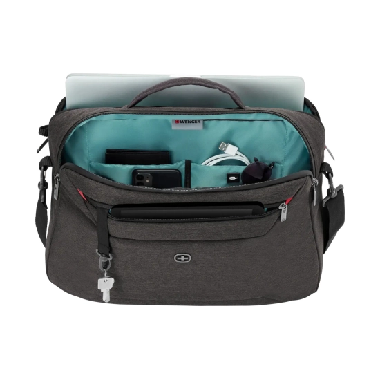 Torba WENGER MX Commute, do 16incha, tamno siva Torba WENGER MX Commute, do 16incha, tamno siva