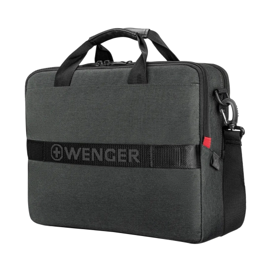 Torba WENGER MX ECO Brief, do 16incha, charcoal Torba WENGER MX ECO Brief, do 16incha, charcoal