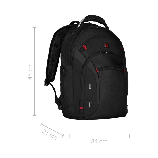 Ruksak WENGER Gigabyte, do 16incha, crni Ruksak WENGER Gigabyte, do 16incha, crni