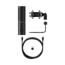 Mikrofon HYPERX QuadCast 2 S BK, 9A273AA, žičani, USB C, crni