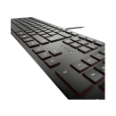 Tipkovnica CHERRY KC 6000, žičana, USB A, Slim, crna