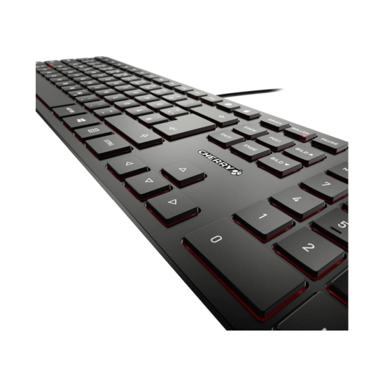 Tipkovnica CHERRY KC 6000, žičana, USB A, Slim, crna Tipkovnica CHERRY KC 6000, žičana, USB A, Slim, crna