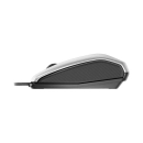 Miš CHERRY MC 4900, žičani, USB A, Optički, 1375DPI, sivo crni