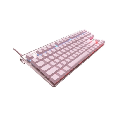 Tipkovnica CHERRY Gaming MX 8.0, žičana, USB A, MX Red, roza   - Tipkovnice