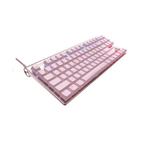 Tipkovnica CHERRY Gaming MX 8.0, žičana, USB A, MX Red, roza