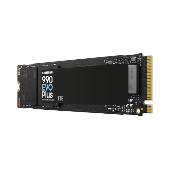 SSD 1TB SAMSUNG 990 EVO Plus MZ-V9S1T0BW, M.2 NVMe PCIe 4.0 2280, 7150/6300MB/s SSD 1TB SAMSUNG 990 EVO Plus MZ-V9S1T0BW, M.2 NVMe PCIe 4.0 2280, 7150/6300MB/s