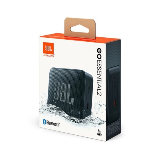 Prijenosni bluetooth zvučnik JBL Go Essential 2, 3W, Bluetooth 4.2, IPX7, crni Prijenosni bluetooth zvučnik JBL Go Essential 2, 3W, Bluetooth 4.2, IPX7, crni