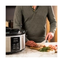 Aparat za sporo kuhanje WESTINGHOUSE Slow Cooker Steel, 6L, 270W, srebrni