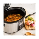 Aparat za sporo kuhanje WESTINGHOUSE Slow Cooker Steel, 6L, 270W, srebrni