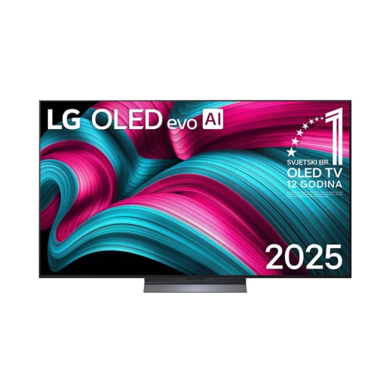 Televizor OLED 65incha LG OLED65C51LA.AEU, WebOS, 4K UHD, DVB-T2/C/S2, HDMI, WiFi, Bluetooth, USB A, Energetska oznaka F